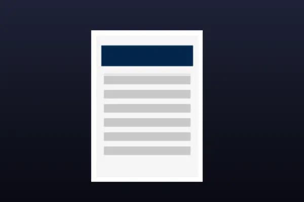 Report PDF mockup
